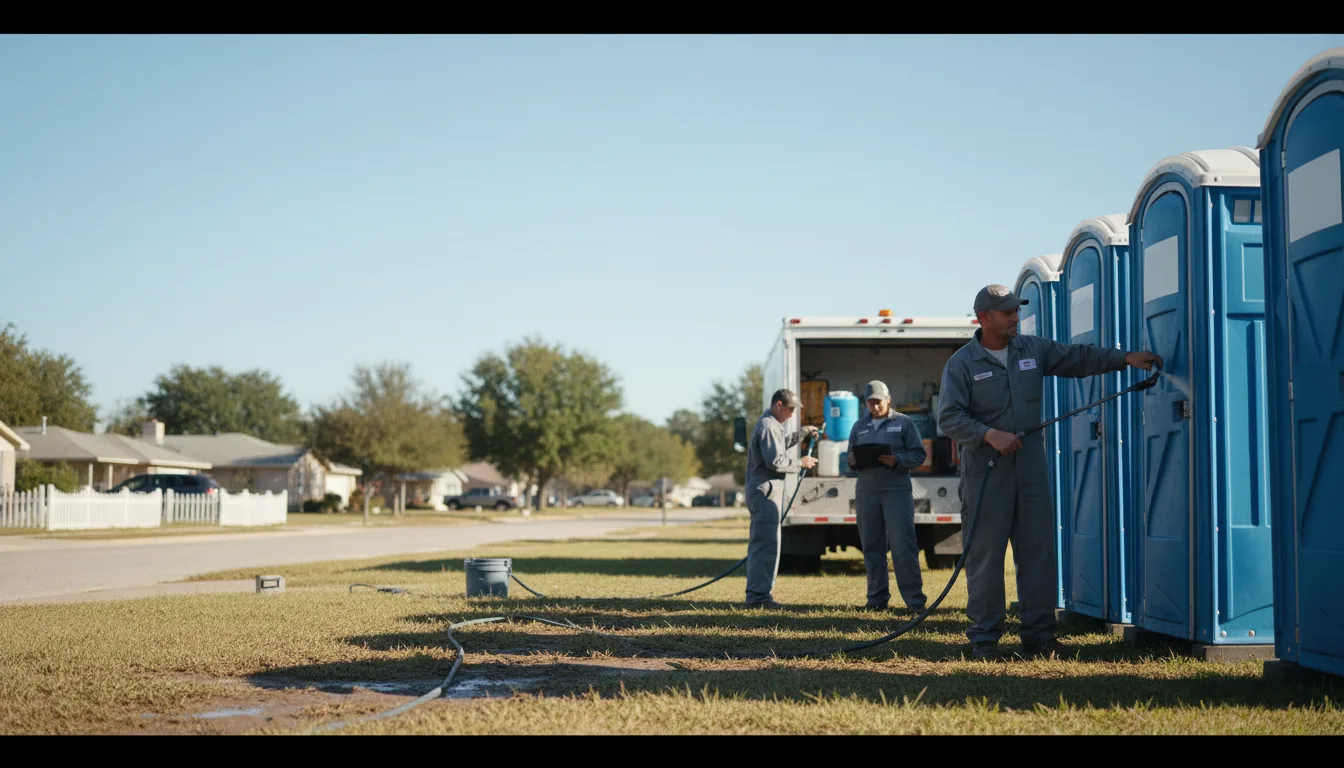 Long-Term Portable Toilet Rental in Avant, OK near me